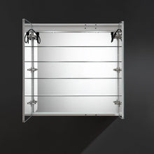 Load image into Gallery viewer, Fresca FMC013636 Tiempo 36" Wide x 36" Tall Bathroom Medicine Cabinet w/ LED Lighting & Defogger