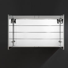 Load image into Gallery viewer, Fresca FMC014830 Tiempo 48" Wide x 30" Tall Bathroom Medicine Cabinet w/ LED Lighting & Defogger