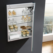 Load image into Gallery viewer, Fresca FMC022430-R Spazio 24" Wide x 30" Tall Bathroom Medicine Cabinet w/ LED Lighting & Defogger
