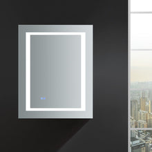Load image into Gallery viewer, Fresca FMC022430-R Spazio 24" Wide x 30" Tall Bathroom Medicine Cabinet w/ LED Lighting & Defogger