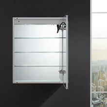 Load image into Gallery viewer, Fresca FMC022430-R Spazio 24" Wide x 30" Tall Bathroom Medicine Cabinet w/ LED Lighting & Defogger