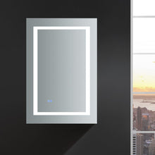 Load image into Gallery viewer, Fresca FMC022436-R Spazio 24" Wide x 36" Tall Bathroom Medicine Cabinet w/ LED Lighting & Defogger