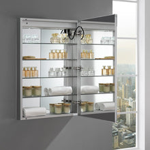 Load image into Gallery viewer, Fresca FMC022436-R Spazio 24" Wide x 36" Tall Bathroom Medicine Cabinet w/ LED Lighting & Defogger
