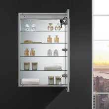 Load image into Gallery viewer, Fresca FMC022436-R Spazio 24" Wide x 36" Tall Bathroom Medicine Cabinet w/ LED Lighting & Defogger