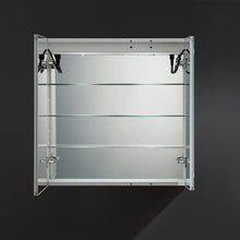 Load image into Gallery viewer, Fresca FMC023030 Spazio 30" Wide x 30" Tall Bathroom Medicine Cabinet w/ LED Lighting & Defogger