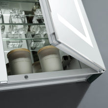 Load image into Gallery viewer, Fresca FMC023630 Spazio 36" Wide x 30" Tall Bathroom Medicine Cabinet w/ LED Lighting & Defogger