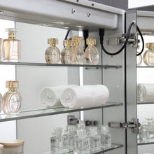 Load image into Gallery viewer, Fresca FMC023630 Spazio 36" Wide x 30" Tall Bathroom Medicine Cabinet w/ LED Lighting & Defogger
