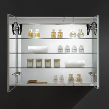Load image into Gallery viewer, Fresca FMC023630 Spazio 36" Wide x 30" Tall Bathroom Medicine Cabinet w/ LED Lighting & Defogger