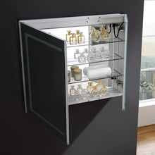Load image into Gallery viewer, Fresca FMC023630 Spazio 36" Wide x 30" Tall Bathroom Medicine Cabinet w/ LED Lighting & Defogger