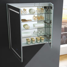 Load image into Gallery viewer, Fresca FMC023636 Spazio 36" Wide x 36" Tall Bathroom Medicine Cabinet w/ LED Lighting & Defogger