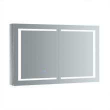 Load image into Gallery viewer, Fresca FMC024830 Spazio 48" Wide x 30" Tall Bathroom Medicine Cabinet w/ LED Lighting & Defogger