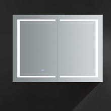 Load image into Gallery viewer, Fresca FMC024836 Spazio 48" Wide x 36" Tall Bathroom Medicine Cabinet w/ LED Lighting & Defogger