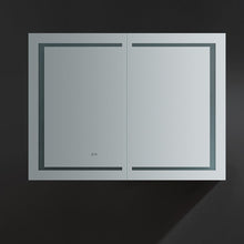 Load image into Gallery viewer, Fresca FMC024836 Spazio 48" Wide x 36" Tall Bathroom Medicine Cabinet w/ LED Lighting & Defogger
