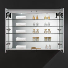 Load image into Gallery viewer, Fresca FMC024836 Spazio 48" Wide x 36" Tall Bathroom Medicine Cabinet w/ LED Lighting & Defogger