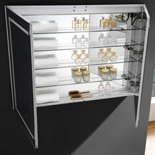 Load image into Gallery viewer, Fresca FMC024836 Spazio 48" Wide x 36" Tall Bathroom Medicine Cabinet w/ LED Lighting & Defogger