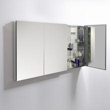 Load image into Gallery viewer, Fresca FMC8020 60" Wide x 36" Tall Bathroom Medicine Cabinet w/ Mirrors