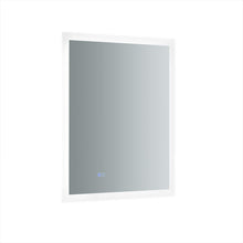 Load image into Gallery viewer, Fresca FMR012430 Angelo 24" Wide x 30" Tall Bathroom Mirror w/ Halo Style LED Lighting and Defogger