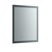 Load image into Gallery viewer, Fresca FMR012430 Angelo 24" Wide x 30" Tall Bathroom Mirror w/ Halo Style LED Lighting and Defogger