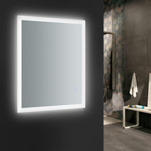 Load image into Gallery viewer, Fresca FMR013630 Angelo 36" Wide x 30" Tall Bathroom Mirror w/ Halo Style LED Lighting and Defogger