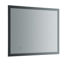 Load image into Gallery viewer, Fresca FMR013630 Angelo 36" Wide x 30" Tall Bathroom Mirror w/ Halo Style LED Lighting and Defogger