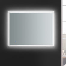 Load image into Gallery viewer, Fresca FMR014836 Angelo 48" Wide x 36" Tall Bathroom Mirror w/ Halo Style LED Lighting and Defogger