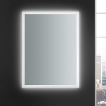 Load image into Gallery viewer, Fresca FMR014836 Angelo 48" Wide x 36" Tall Bathroom Mirror w/ Halo Style LED Lighting and Defogger