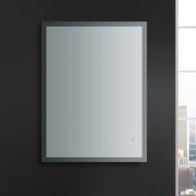 Load image into Gallery viewer, Fresca FMR014836 Angelo 48" Wide x 36" Tall Bathroom Mirror w/ Halo Style LED Lighting and Defogger