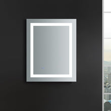 Load image into Gallery viewer, Fresca FMR022430 Santo 24" Wide x 30" Tall Bathroom Mirror w/ LED Lighting and Defogger