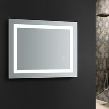 Load image into Gallery viewer, Fresca FMR022430 Santo 24" Wide x 30" Tall Bathroom Mirror w/ LED Lighting and Defogger