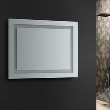 Load image into Gallery viewer, Fresca FMR022430 Santo 24" Wide x 30" Tall Bathroom Mirror w/ LED Lighting and Defogger