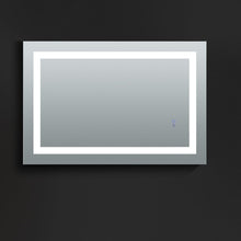 Load image into Gallery viewer, Fresca FMR022436 Santo 24" Wide x 36" Tall Bathroom Mirror w/ LED Lighting and Defogger