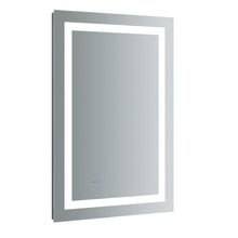 Load image into Gallery viewer, Fresca FMR022436 Santo 24" Wide x 36" Tall Bathroom Mirror w/ LED Lighting and Defogger