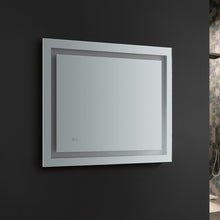 Load image into Gallery viewer, Fresca FMR023630 Santo 36" Wide x 30" Tall Bathroom Mirror w/ LED Lighting and Defogger