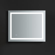 Load image into Gallery viewer, Fresca FMR023630 Santo 36" Wide x 30" Tall Bathroom Mirror w/ LED Lighting and Defogger