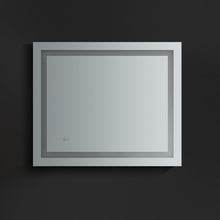 Load image into Gallery viewer, Fresca FMR023630 Santo 36" Wide x 30" Tall Bathroom Mirror w/ LED Lighting and Defogger