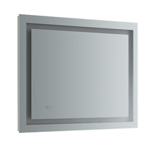 Load image into Gallery viewer, Fresca FMR023630 Santo 36" Wide x 30" Tall Bathroom Mirror w/ LED Lighting and Defogger