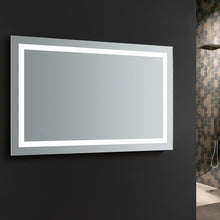 Load image into Gallery viewer, Fresca FMR024830 Santo 48" Wide x 30" Tall Bathroom Mirror w/ LED Lighting and Defogger