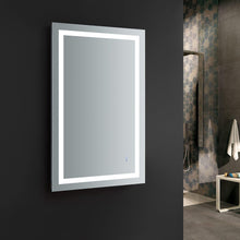 Load image into Gallery viewer, Fresca FMR024830 Santo 48" Wide x 30" Tall Bathroom Mirror w/ LED Lighting and Defogger