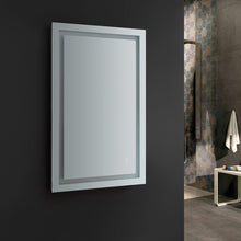 Load image into Gallery viewer, Fresca FMR024830 Santo 48" Wide x 30" Tall Bathroom Mirror w/ LED Lighting and Defogger
