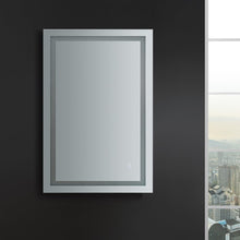 Load image into Gallery viewer, Fresca FMR024830 Santo 48" Wide x 30" Tall Bathroom Mirror w/ LED Lighting and Defogger