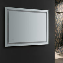 Load image into Gallery viewer, Fresca FMR024836 Santo 48" Wide x 36" Tall Bathroom Mirror w/ LED Lighting and Defogger
