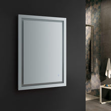 Load image into Gallery viewer, Fresca FMR024836 Santo 48" Wide x 36" Tall Bathroom Mirror w/ LED Lighting and Defogger