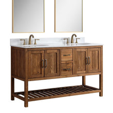 Load image into Gallery viewer, Design Element DEC4006-C-CB Austin 60" Vanity BASE ONLY in Walnut