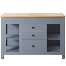 Load image into Gallery viewer, Design Element KD-01-GY Medley 54 In. Kitchen Island With Slide Out Table in Gray