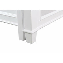 Load image into Gallery viewer, Design Element KD-01-W Medley 54 In. Kitchen Island With Slide Out Table in White