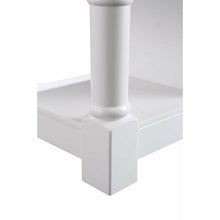 Load image into Gallery viewer, Design Element KD-03-52-W-WD Monterey 52 In. Kitchen Island With Espresso Wood Countertop in White