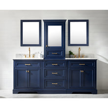 Load image into Gallery viewer, Design Element ML-84MC-BLU Milano 84" Double Sink Bathroom Vanity Modular Set in Blue