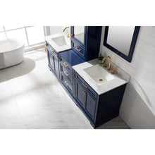 Load image into Gallery viewer, Design Element ML-84MC-BLU Milano 84" Double Sink Bathroom Vanity Modular Set in Blue