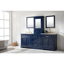 Load image into Gallery viewer, Design Element ML-96MC-BLU Milano 96" Double Sink Bathroom Vanity Modular Set in Blue