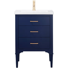 Load image into Gallery viewer, Design Element S01-24-BLU Mason 24" Single Sink Vanity In Blue